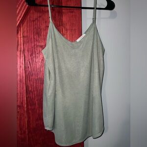 Satin-like tank
